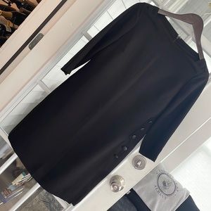 Banana republic black dress with minor pulls - see photos